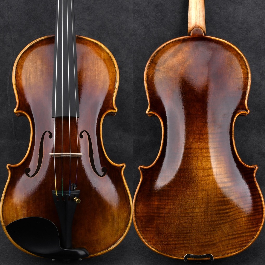 A30+ Master Antique Guarneri 1743 Style Violin 4/4 Best European Wood Power Tone