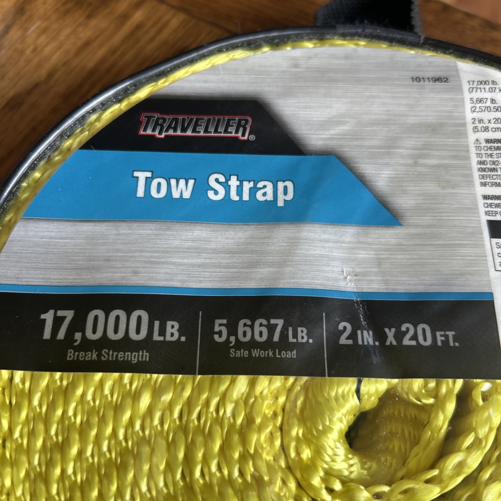 Traveller Tow Strap - 2” X 20 Feet w/ Loop Ends