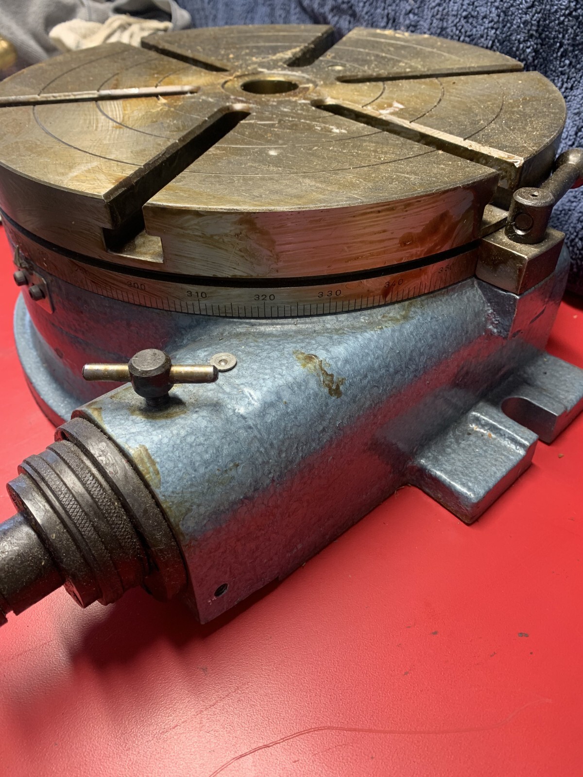 12" TOOLMEX Precision Horizontal Rotary Table (NEW) Made in Poland