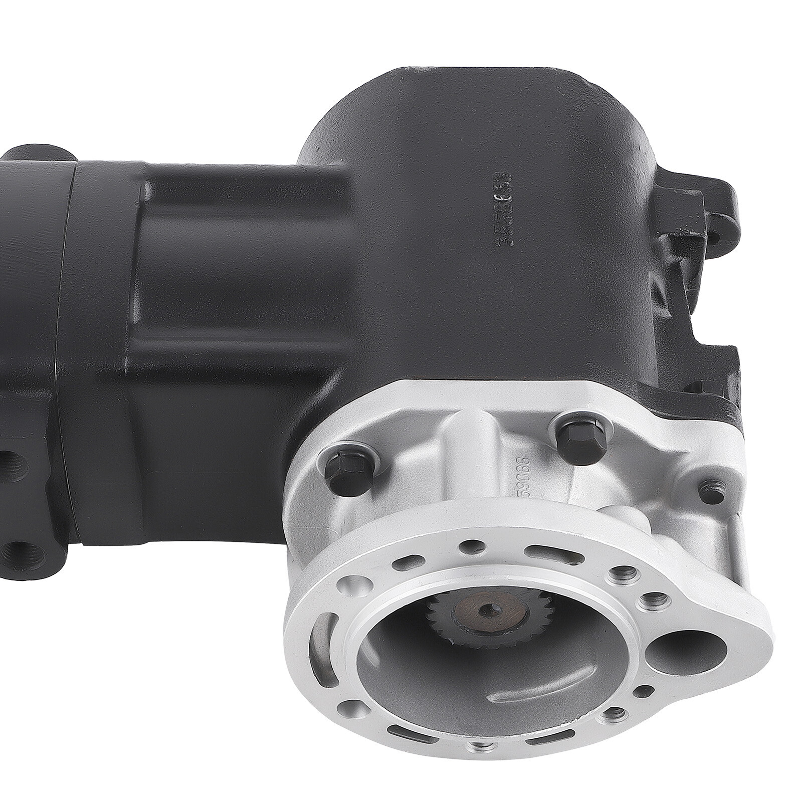 Black Air Brake Compressor for Cummins Engine N14/ N14 CELECT/ N14 CELECT PLUS