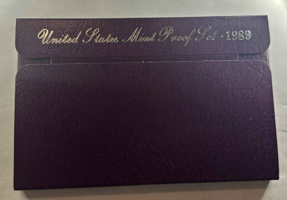 1989 US Mint Proof Set in Original Packaging w/COA. Beautiful Set!!