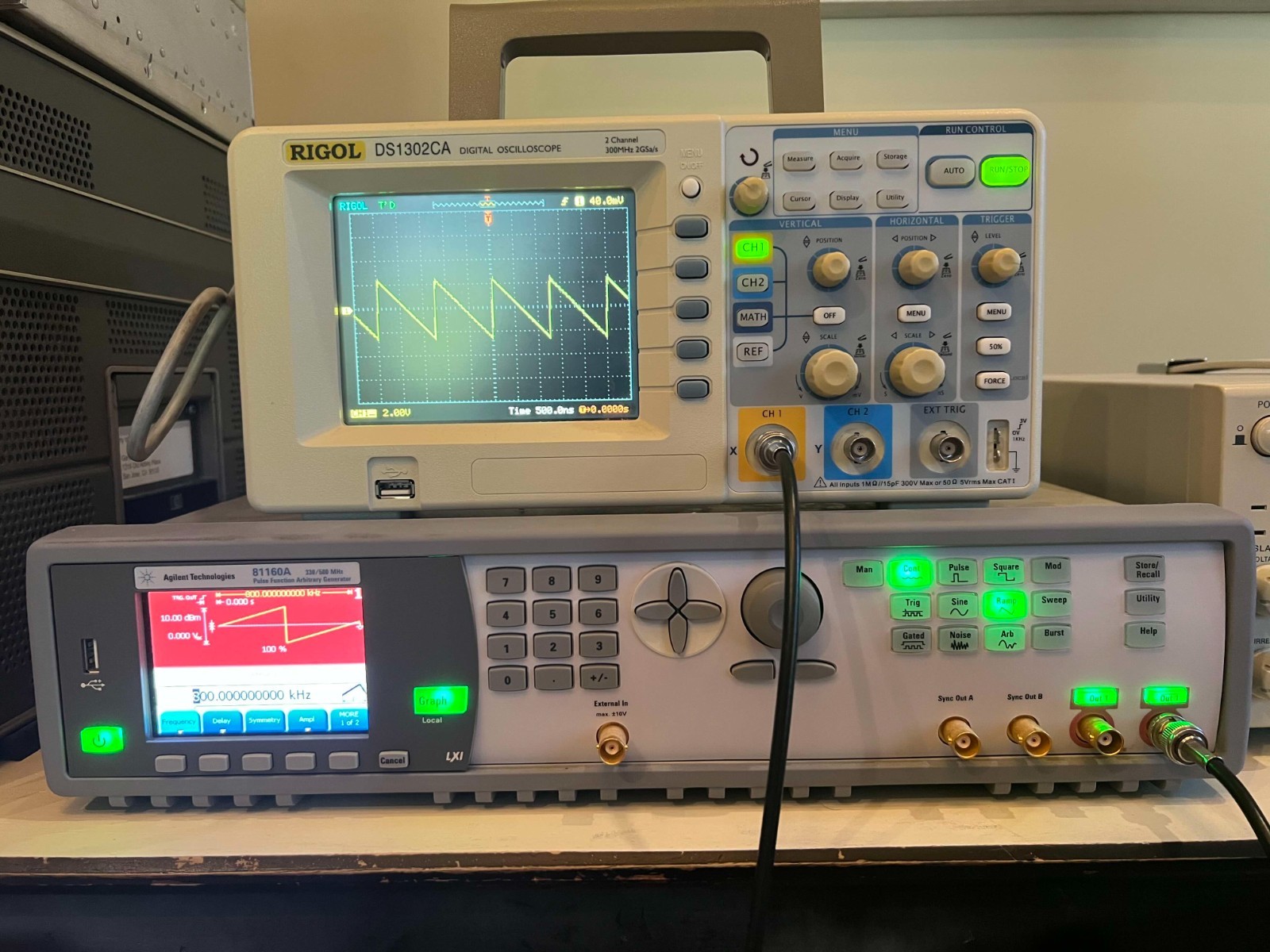 Agilent 81160A 500 MHz Arbitrary Pulse/Waveform Generator