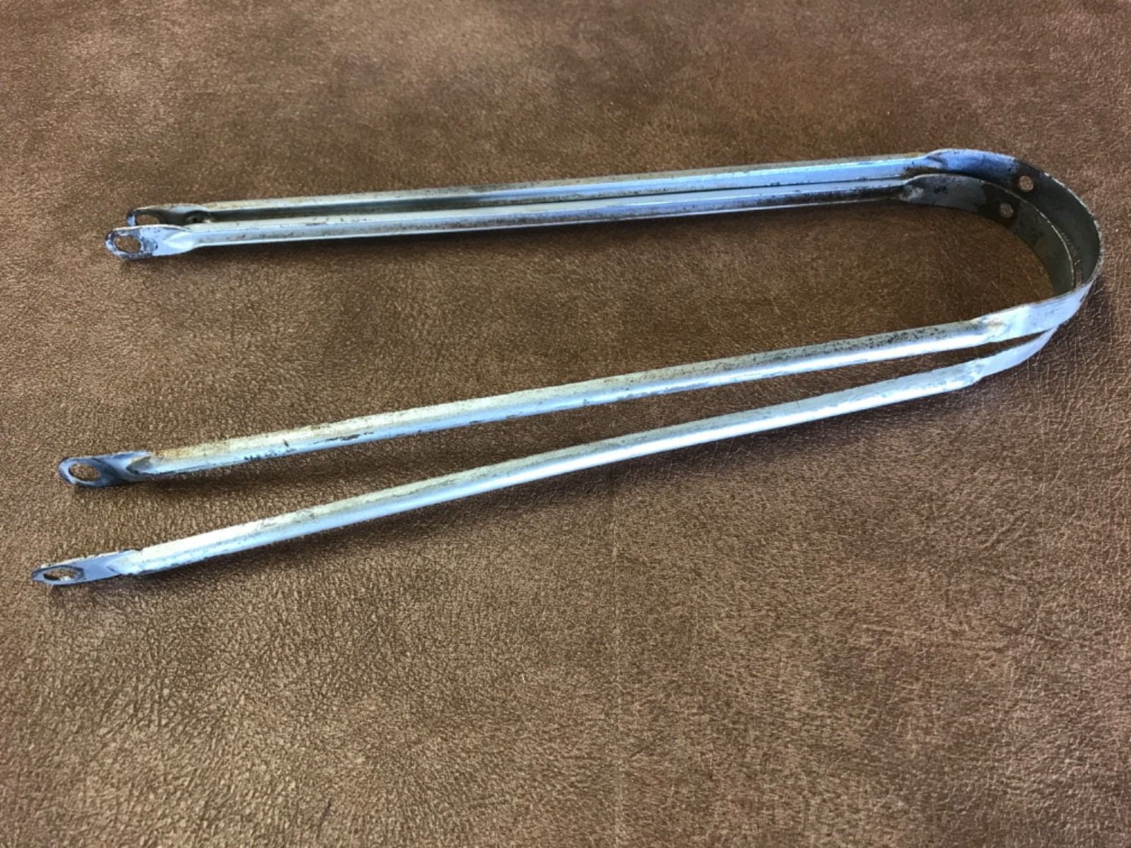 Vintage Bicycle Fender Brackets Pair 15”