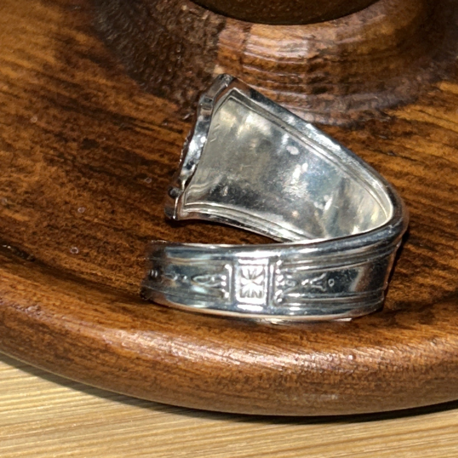 Stainless Steel Spoon Ring - Size 7.5
