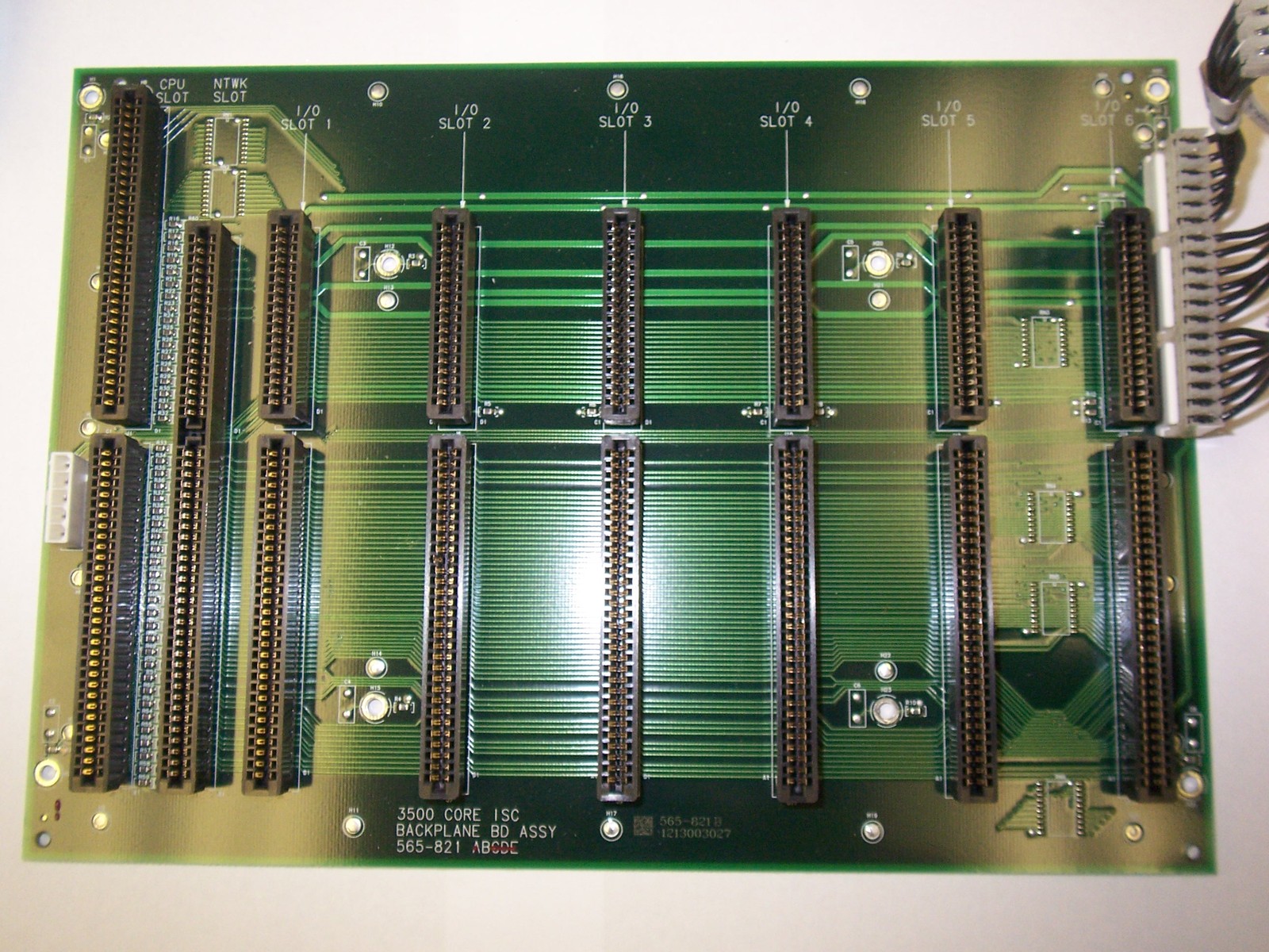 SIMPLEX 3500 CORE ISC BACKPLANE BOARD 565-821 565821 FIRE ALARM