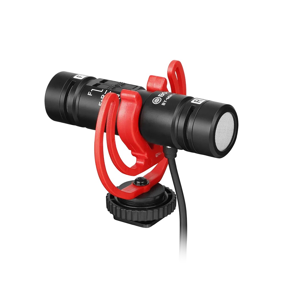 BOYA BY-MM1 PRO Double Capsule Condenser Microphone for Camera iPhone Recording
