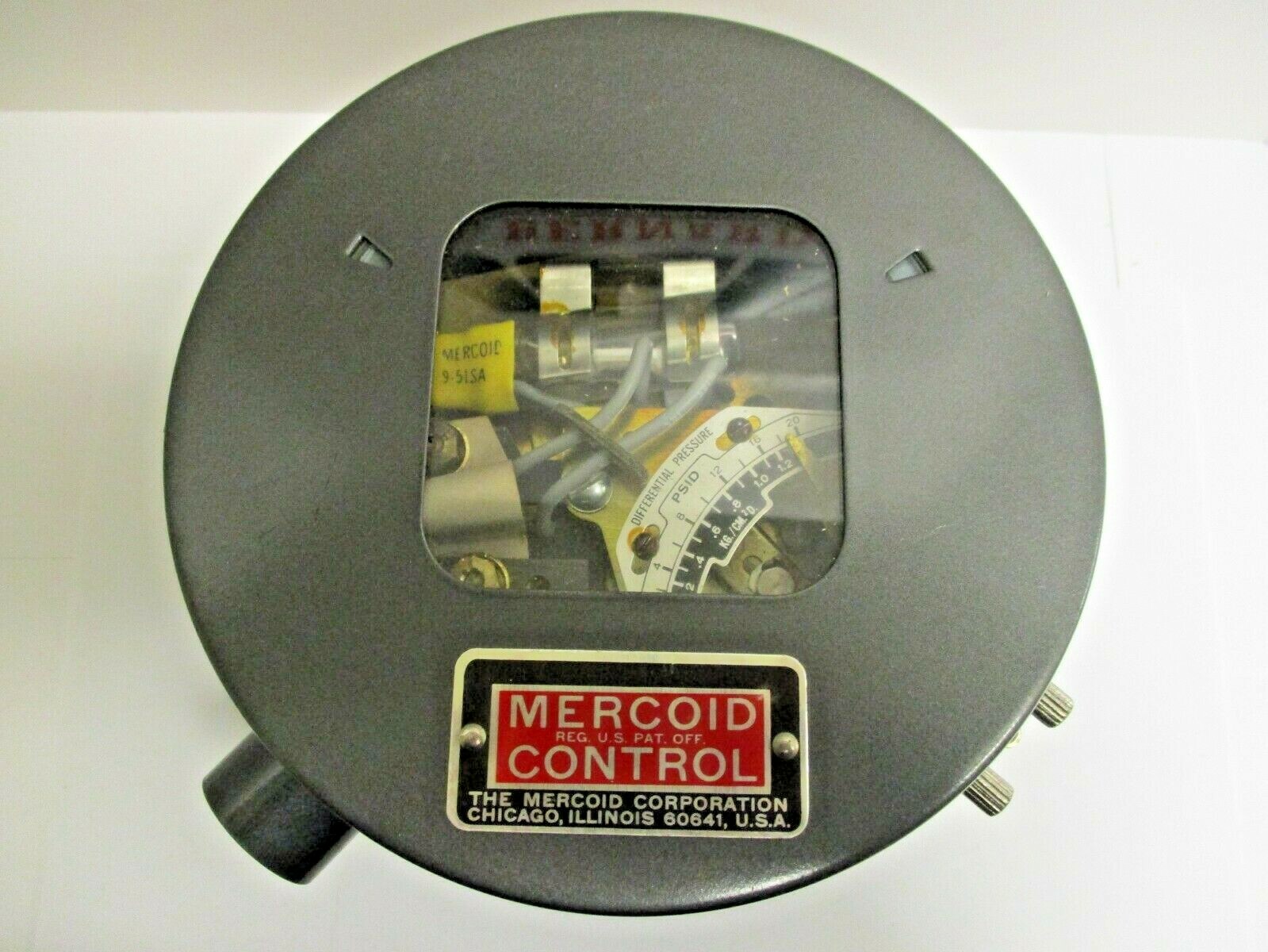 MERCOID CONTROL PRESSURE SWITCH, DPA-33-3