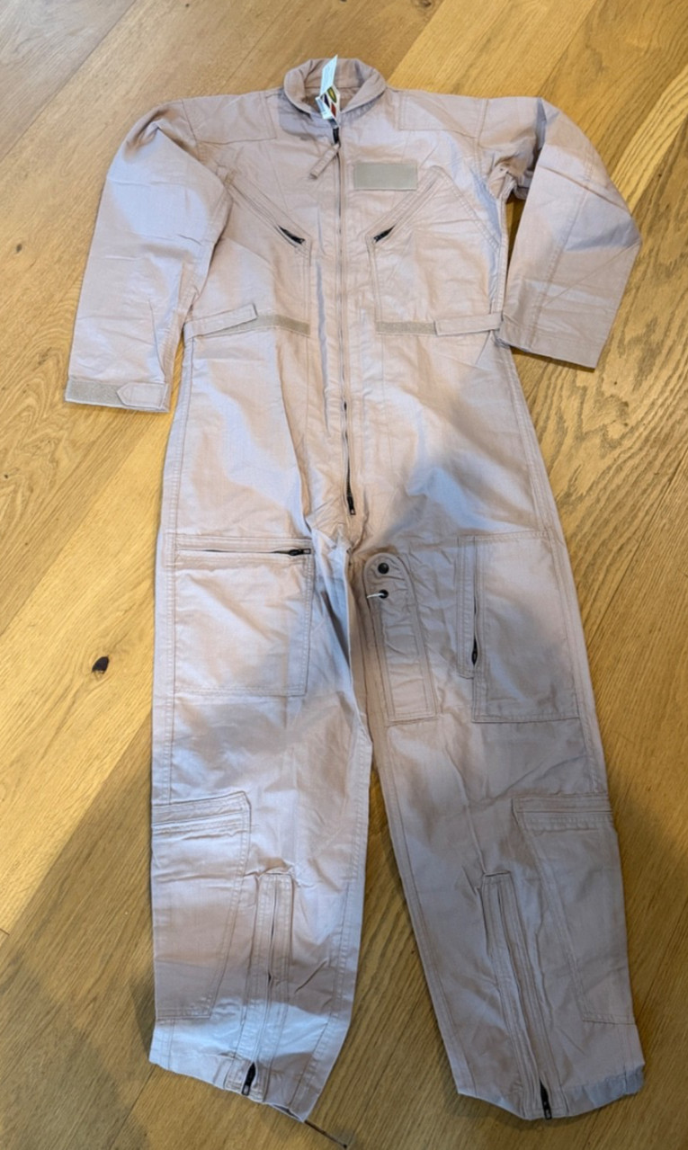 Propper CWU 27P Nomex Flight Suit Coveralls Desert Tan 42 R