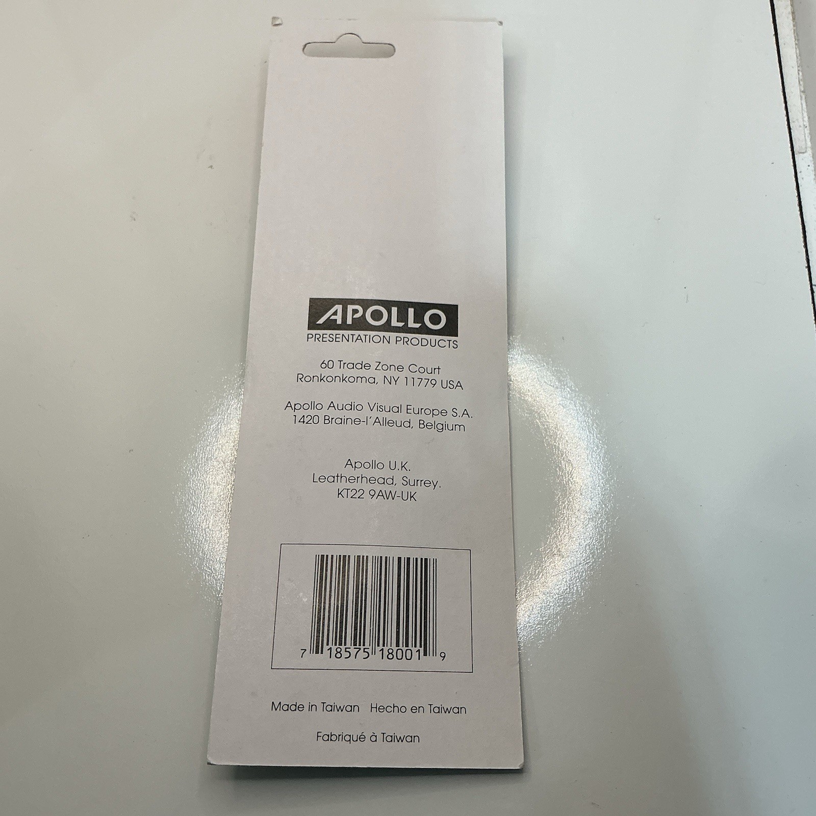 Apollo Pocket Presentation Pointer, Chrome [APO18001]