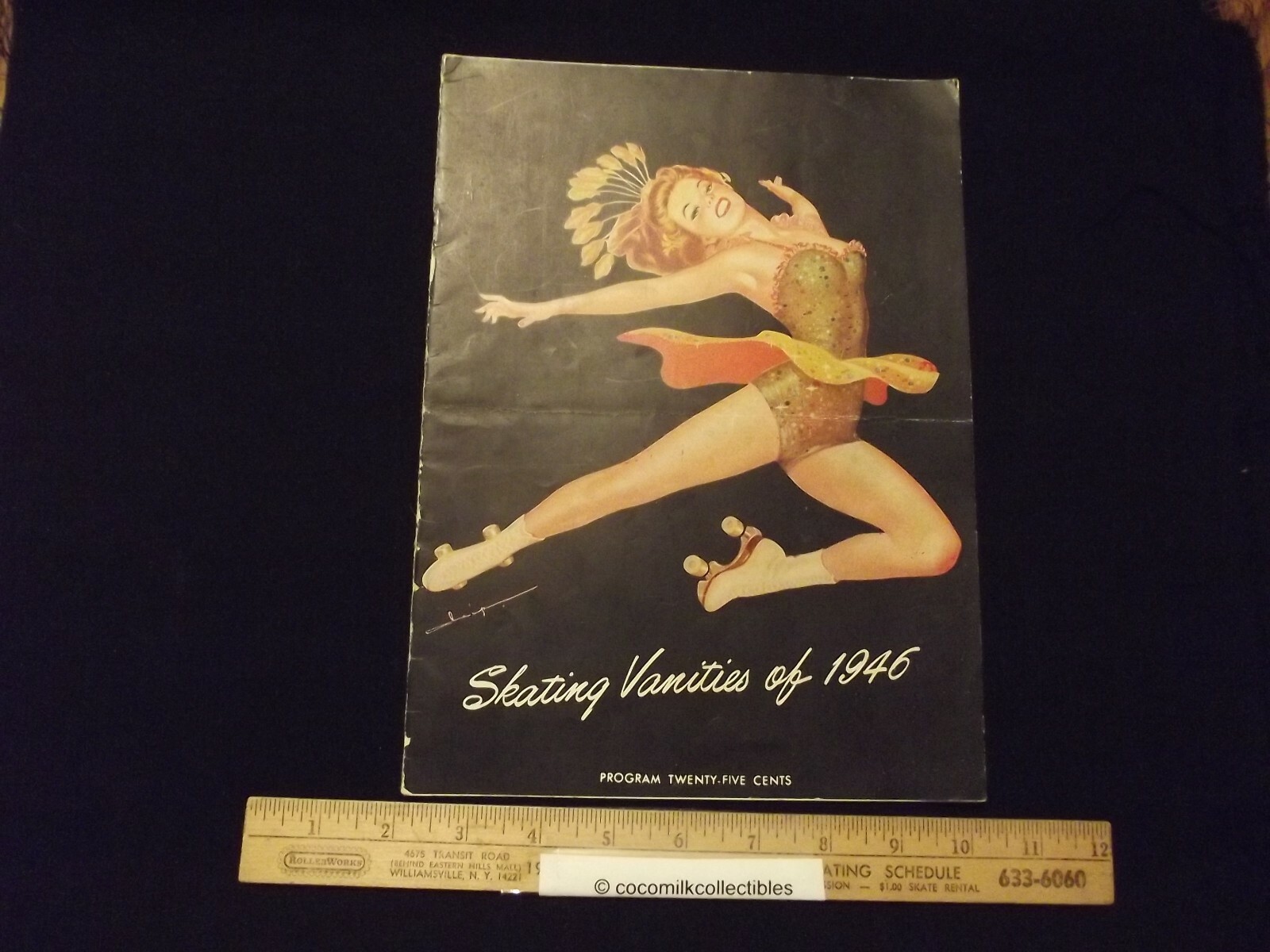 Skating Vanities Of 1946 Program Roller Skaters Gae Foster Roller Follie Pics