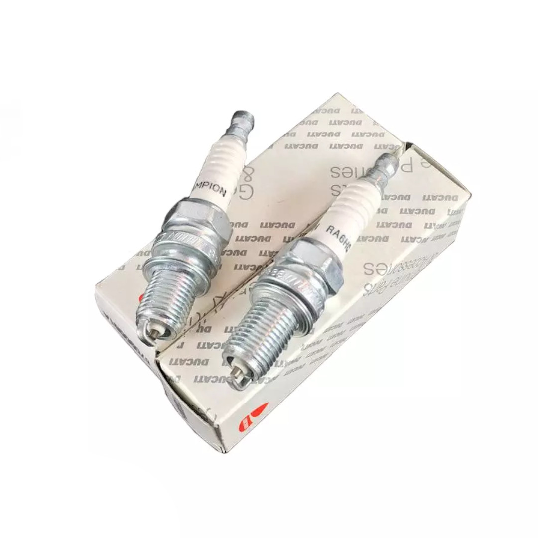 Ducati Spark Plugs Pair 67090081A RA6HC Monster 600 750 900 Supersport Genuine