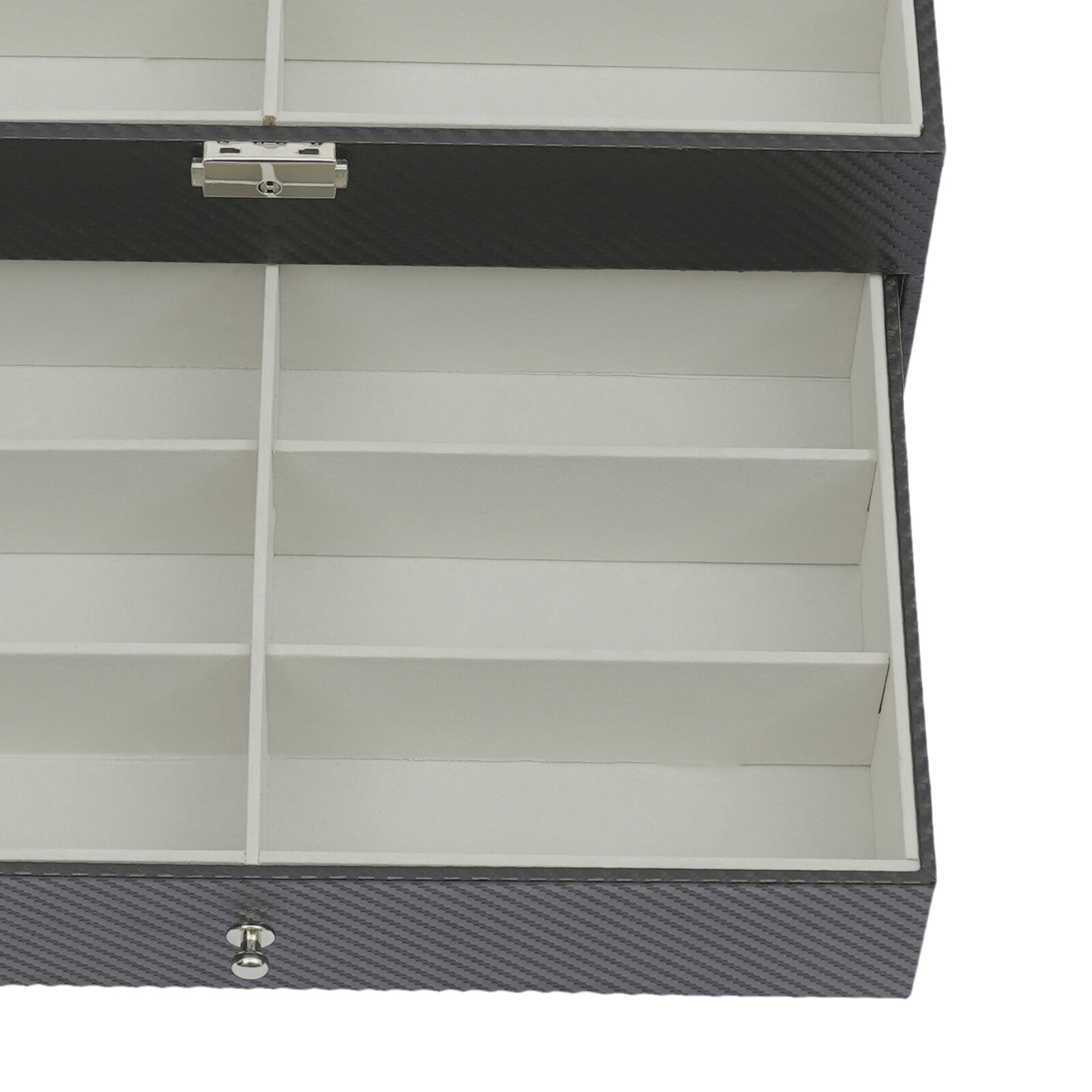 Glasses Case 18Grid Eyewear Display Storage Box Holder Sunglasses Organizer Gift