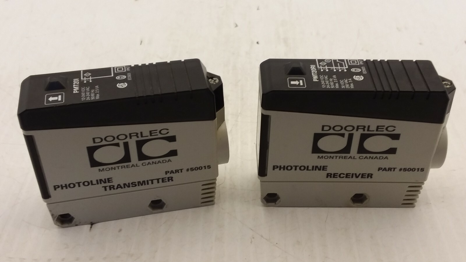 CARLO GAVAZZI PMT20RI & PMT20I PHOTOELECTRIC SWITCH THROUGH BEAMS 12-240 VAC/DC
