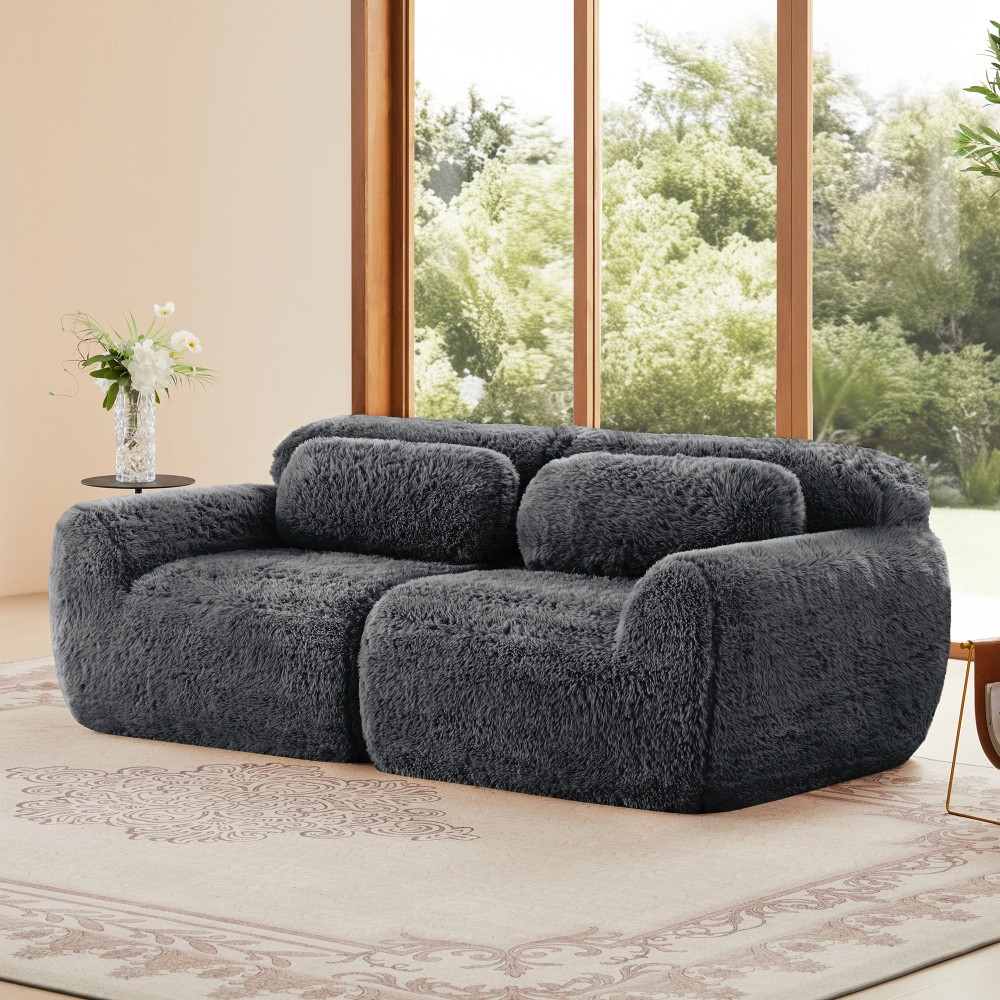 Modular Sectional Sofa Couches 32D High Density Sponge Required Ergonomic Design