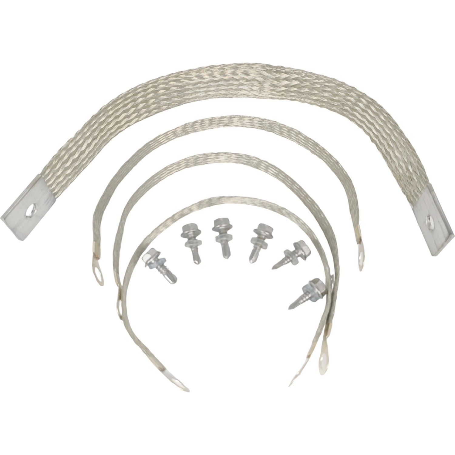 40140 Engine Ground Strap Kit for Most Car Self-Tapping Screw Braided