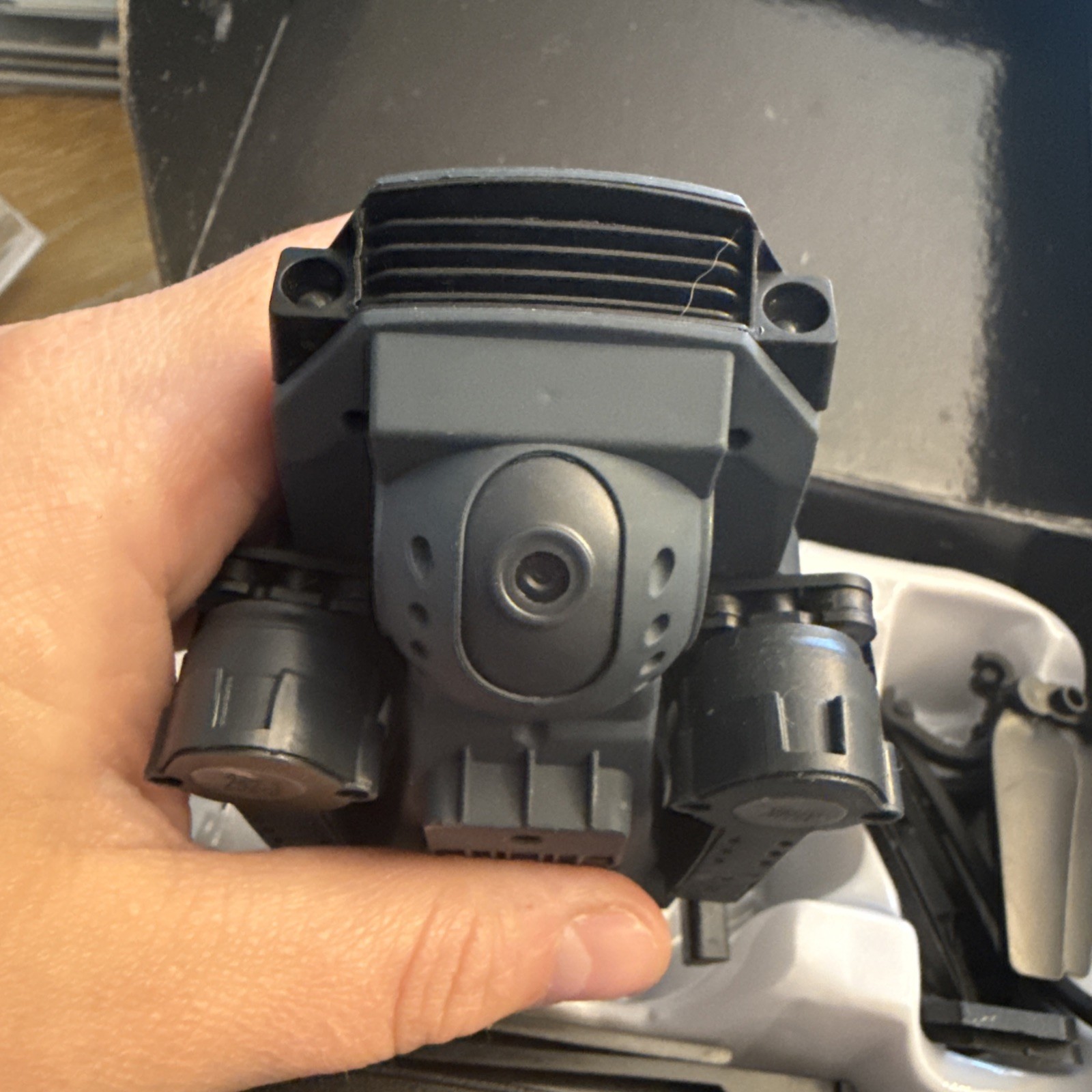 Quadcopter Black Drone Vision Record Live HDVideo Used