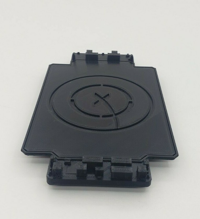 3D Printed SpaceX Drone Barge Landing Platform Ship Black PLA Plastic