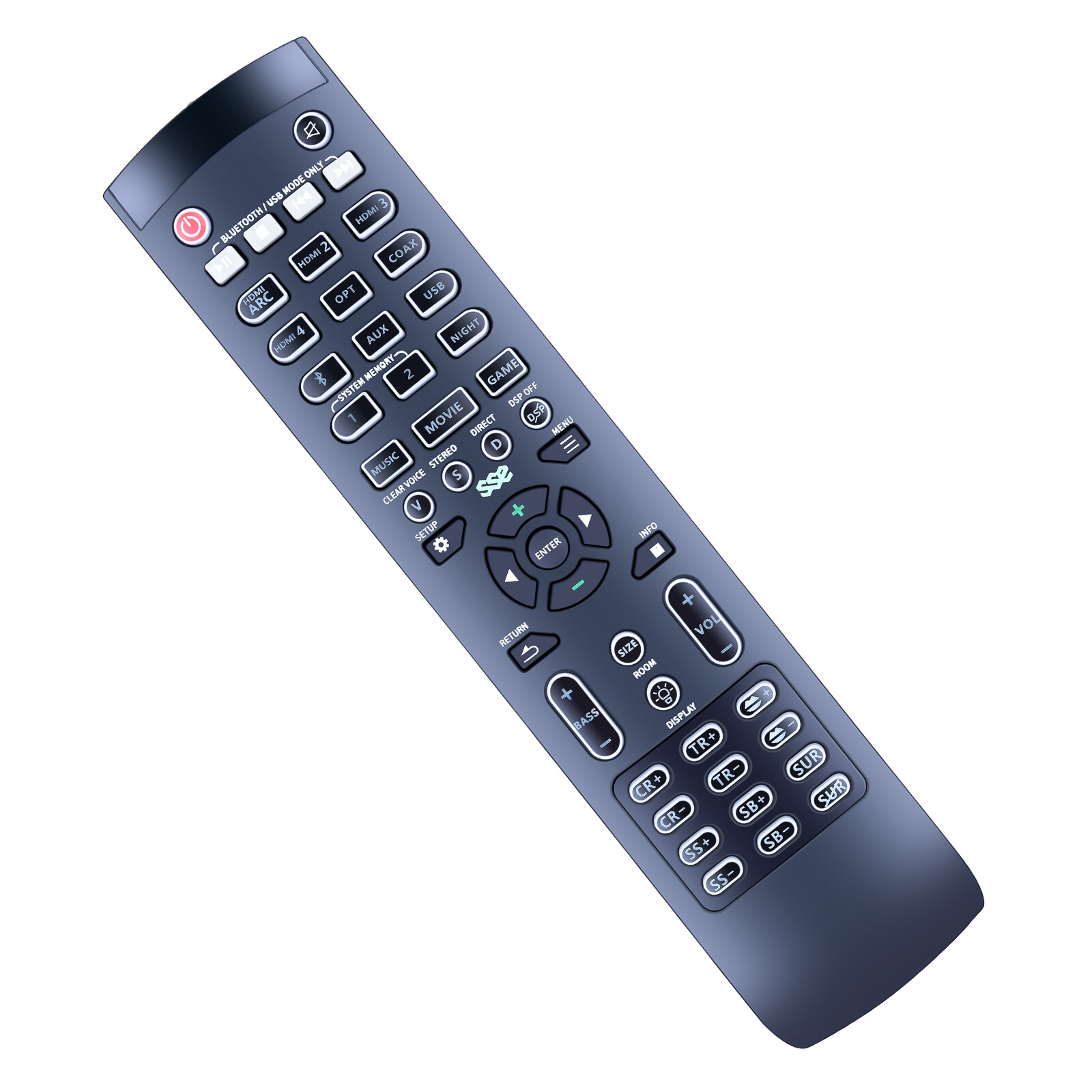 Remote Control For Nakamichi Shockwafe DTSX or SSE Soundbar -New