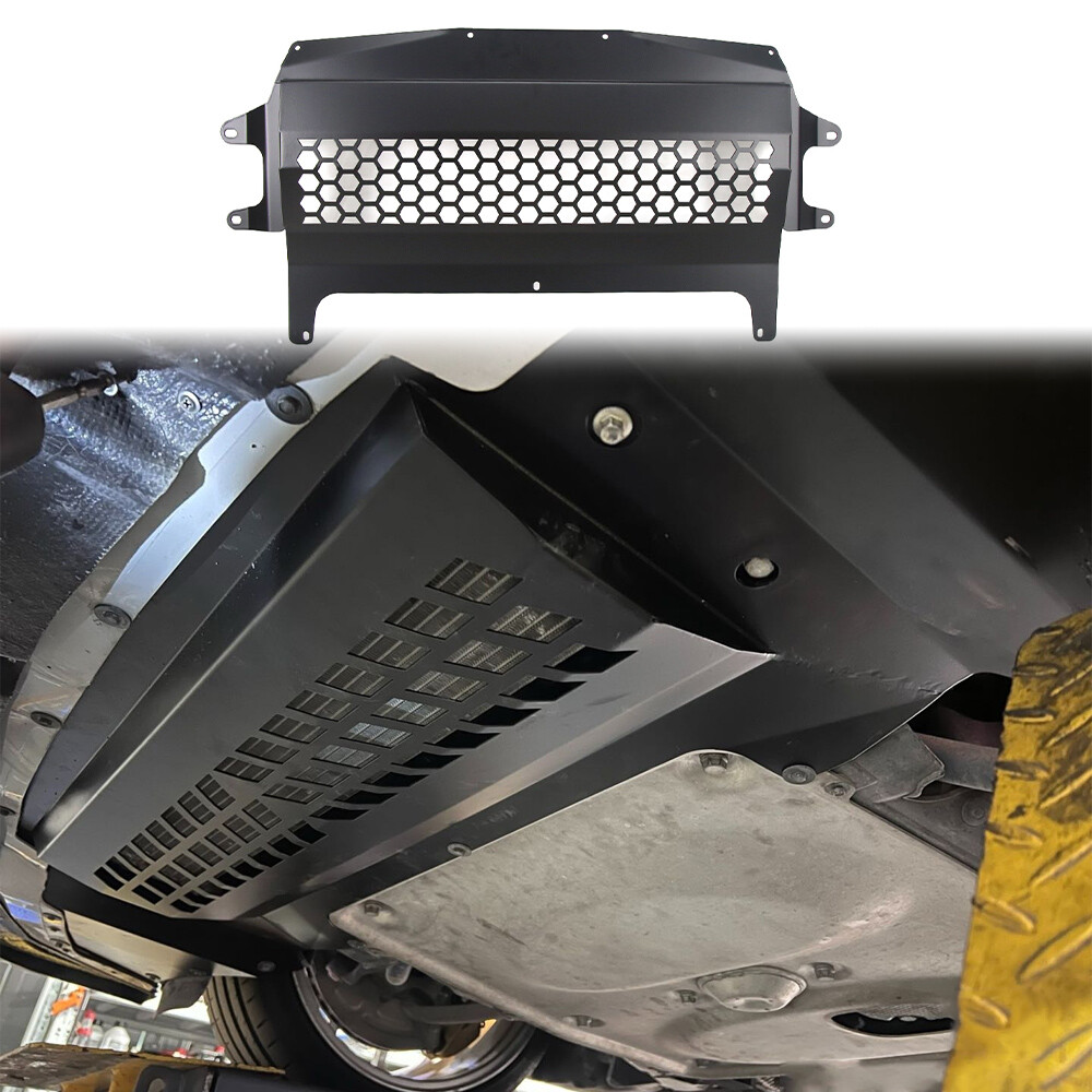 KYOSTAR Oil Cooler Skid Plate Underhood Shield For BMW F80 F82 F87 M3 M4 S55