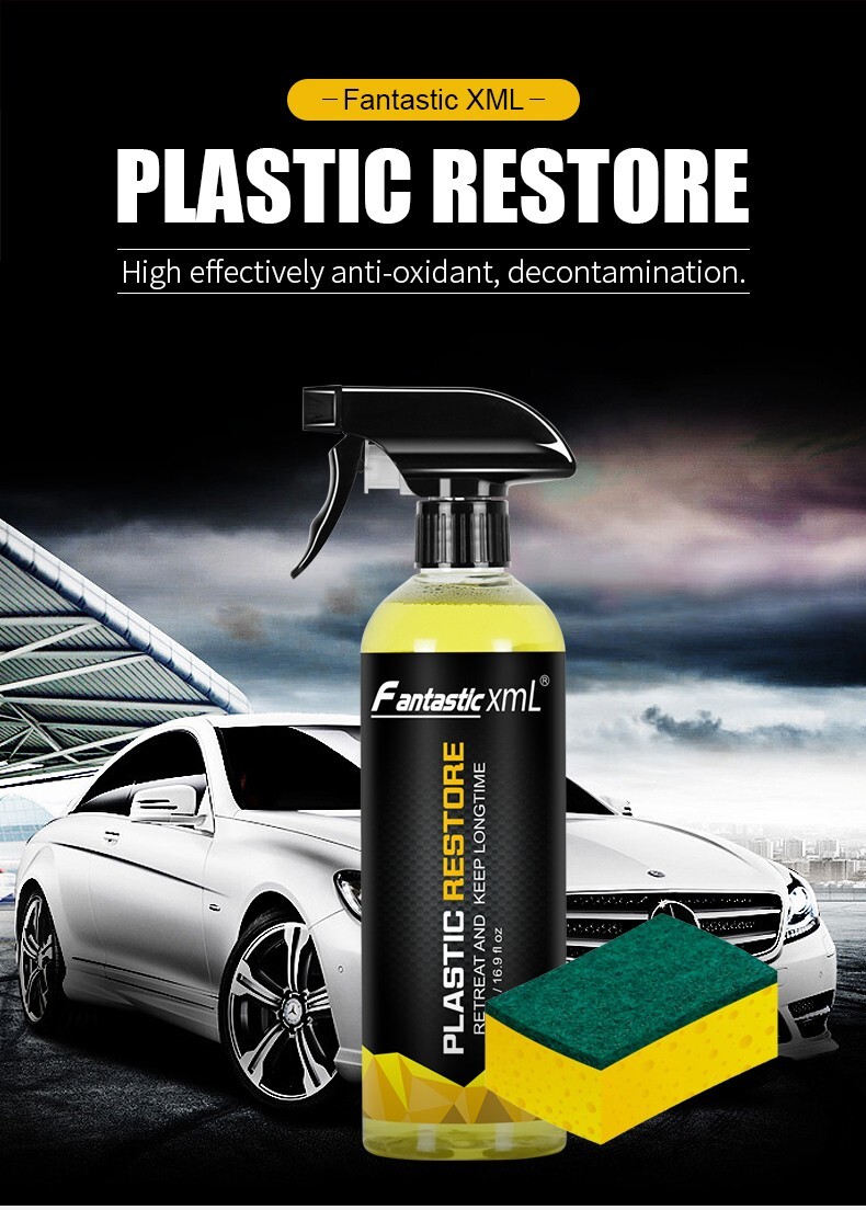 High Quality Cleaning Part Retreading Plastic Restore Agent For Cars