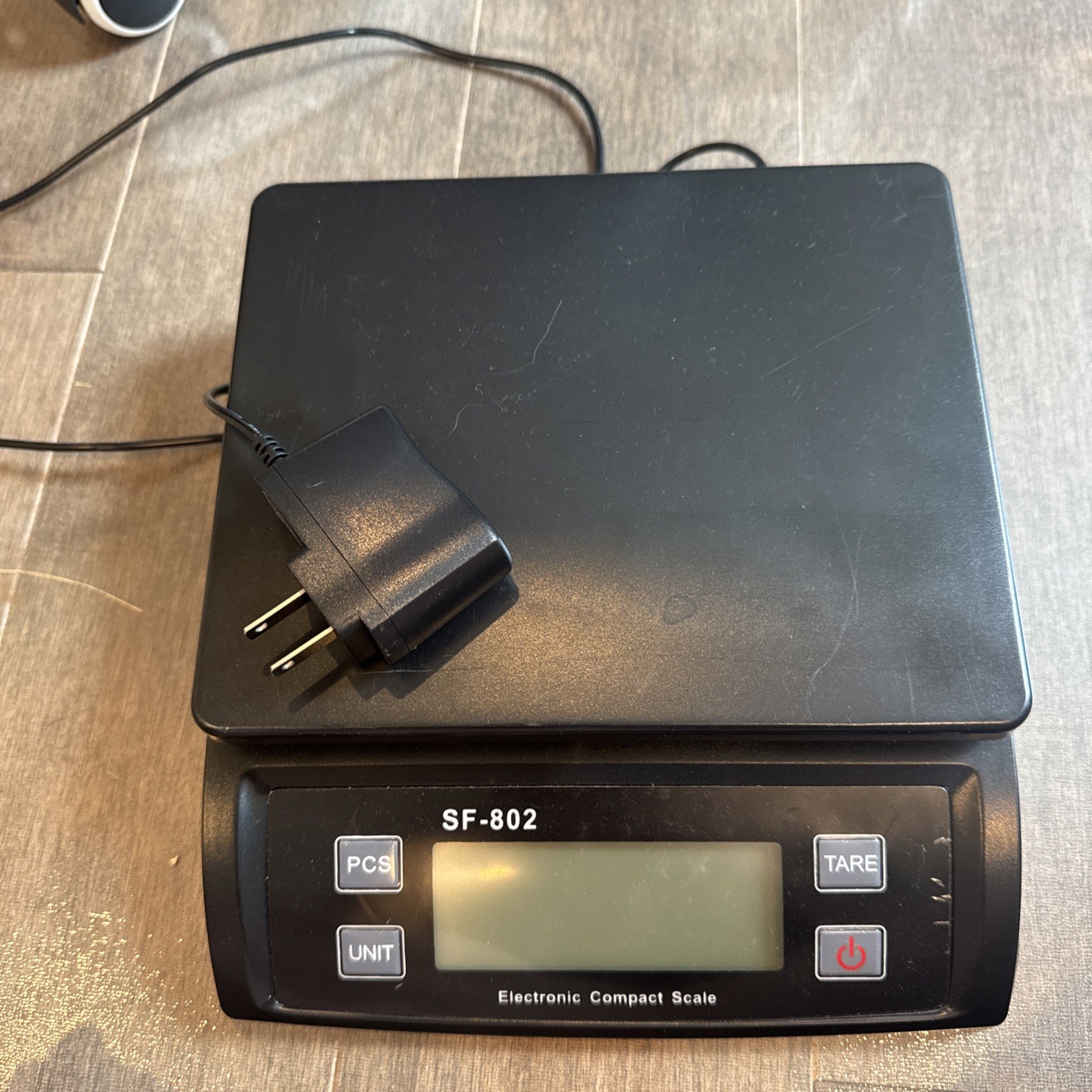 Horizon 66LB x 0.1oz Digital Postal Shipping Scale SF-802 Desktop Scale Black