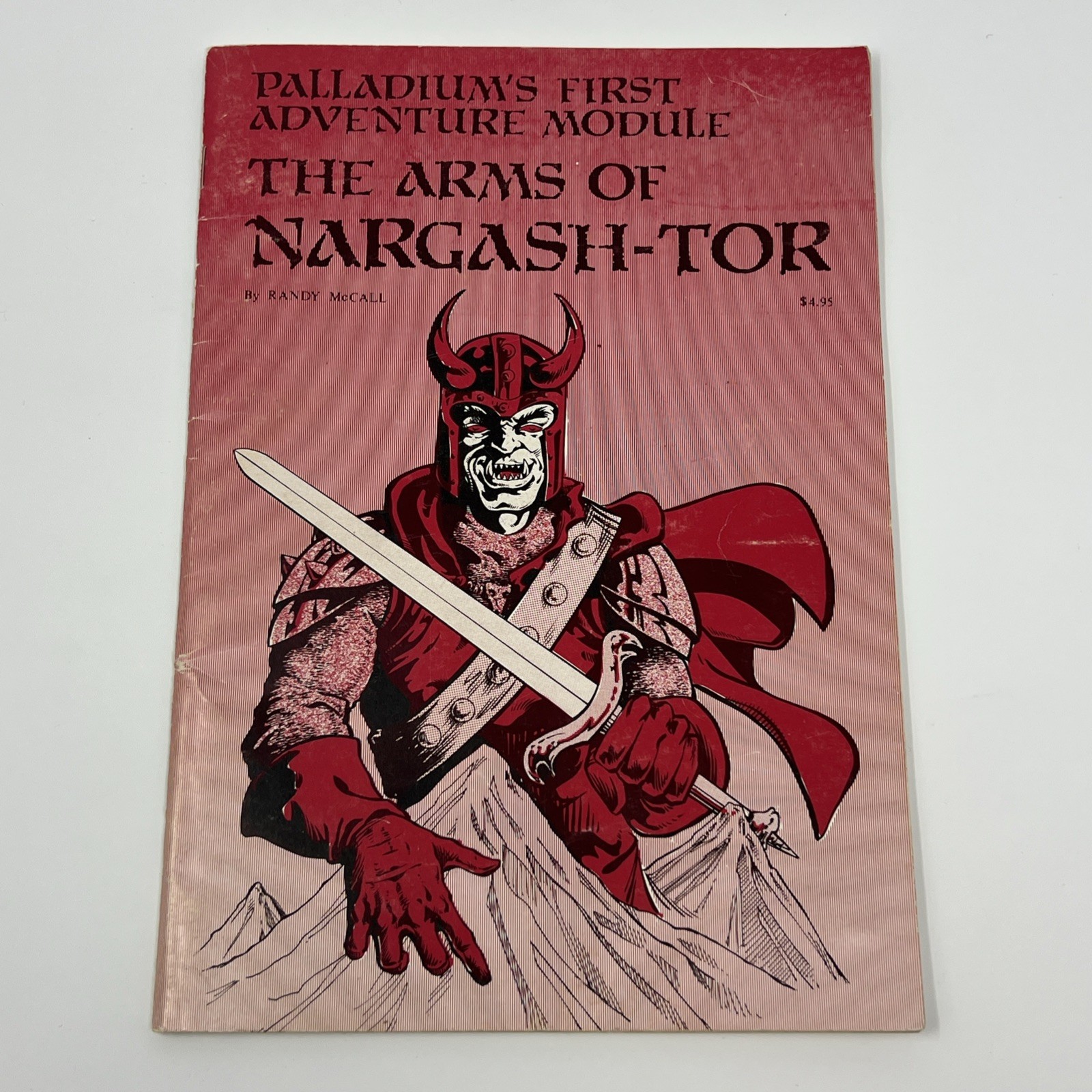1984 The Arms Of Nargash-Tor Palladium Role Playing Game RPG DND Kevin Siembieda