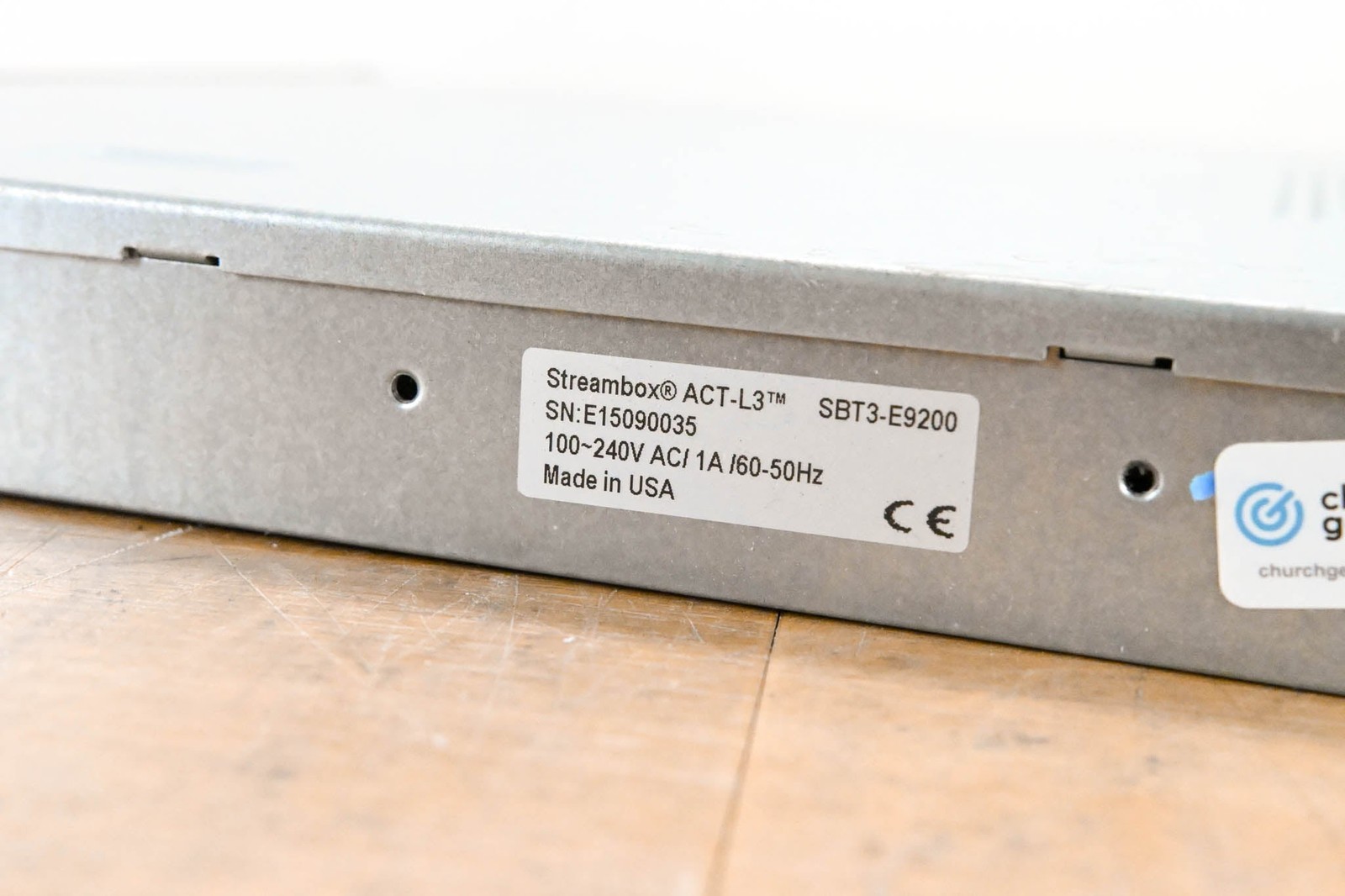Streambox ACT-L3 SBT3-E9200 HD Video Encoder CG01UNG