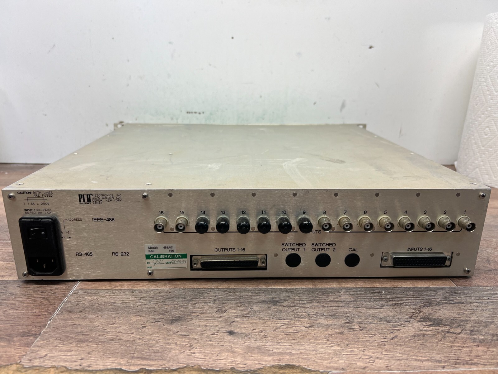 PCB Piezotronics Sensor Signal Conditioner Series 481