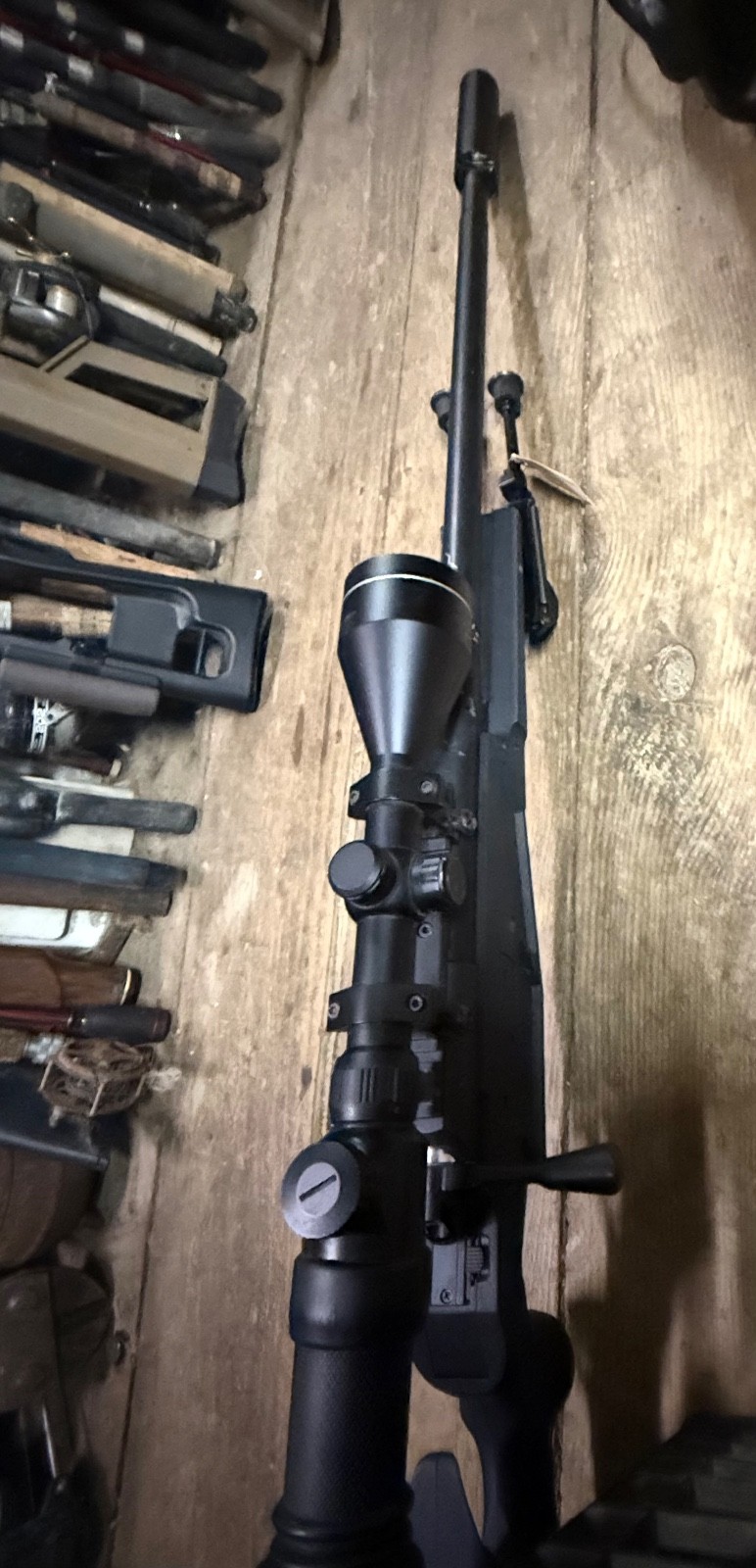 Tactical Air Soft with Scope