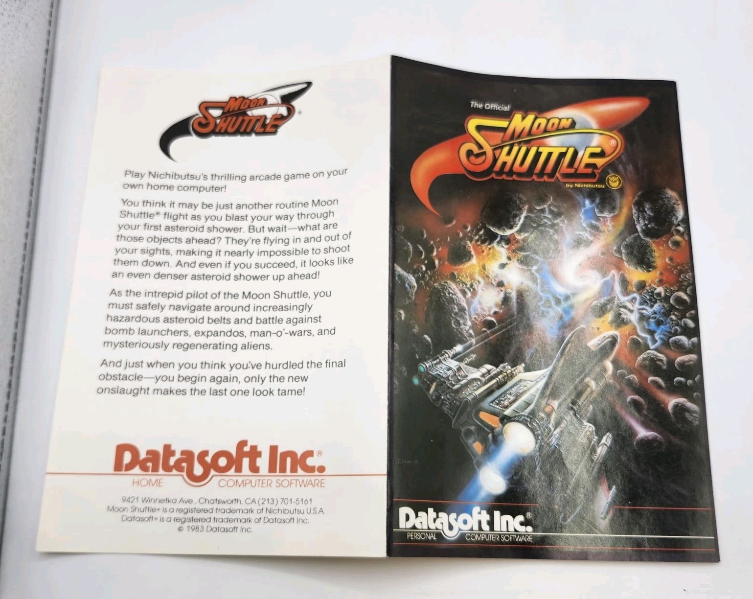 The Official Moon Shuttle Commodore 64