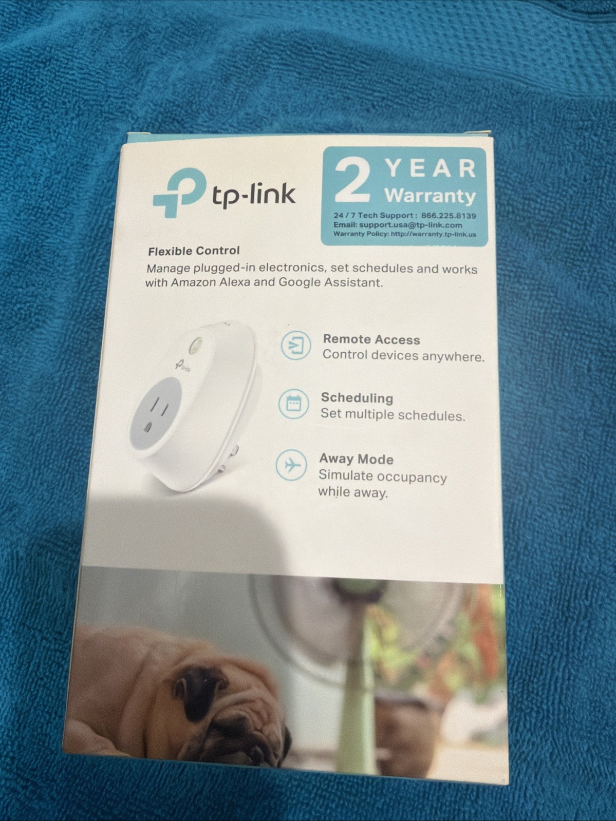 TP-Link HS100 Smart Wi-Fi Plug with Flexible Control sealed