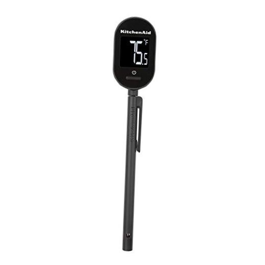 KitchenAid KQ910 Backlit Instant Read Digital Food Kitchen Grill Thermometer,