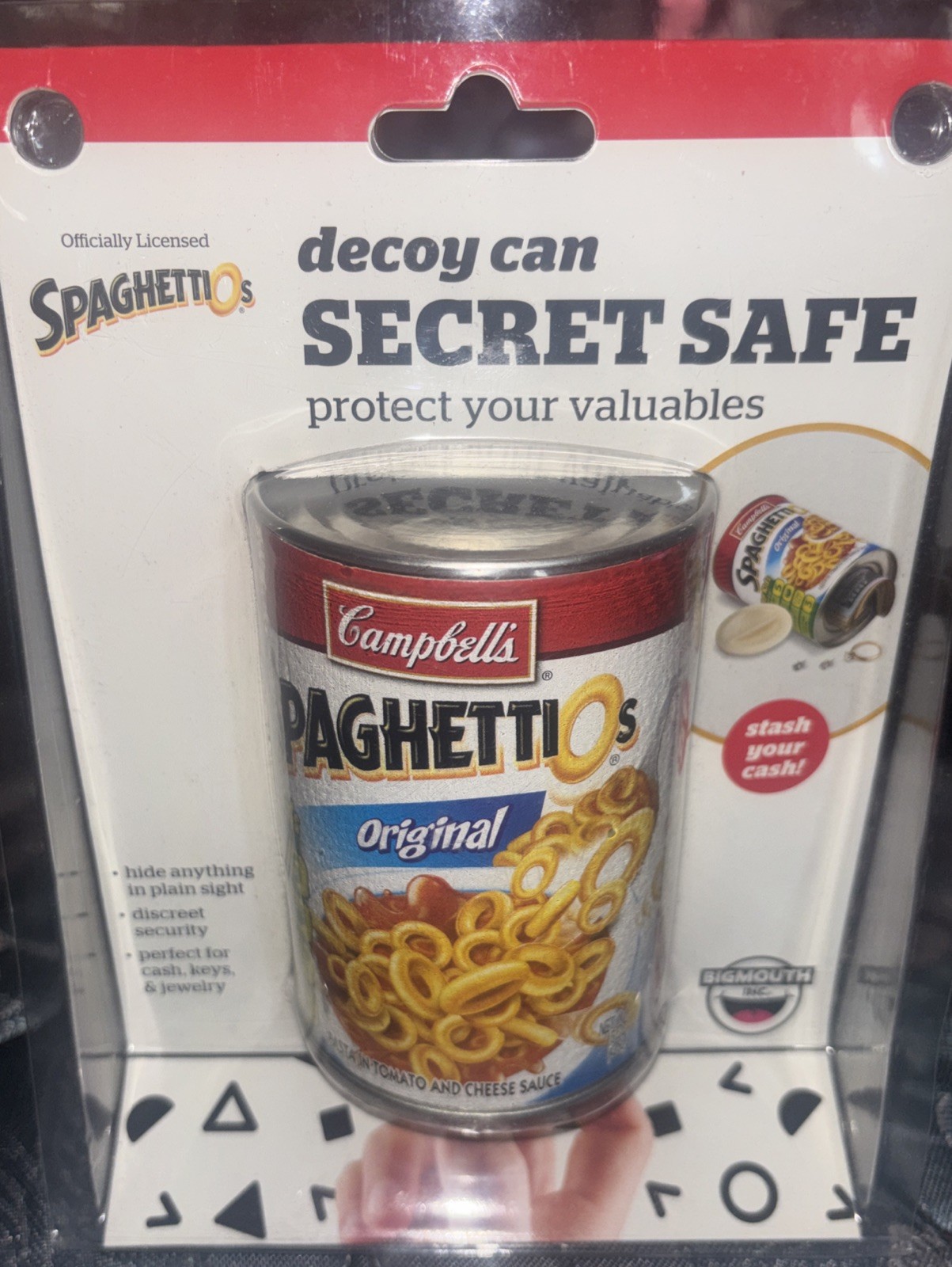 Campbell's Spaghettios Decoy Can Secret Safe New