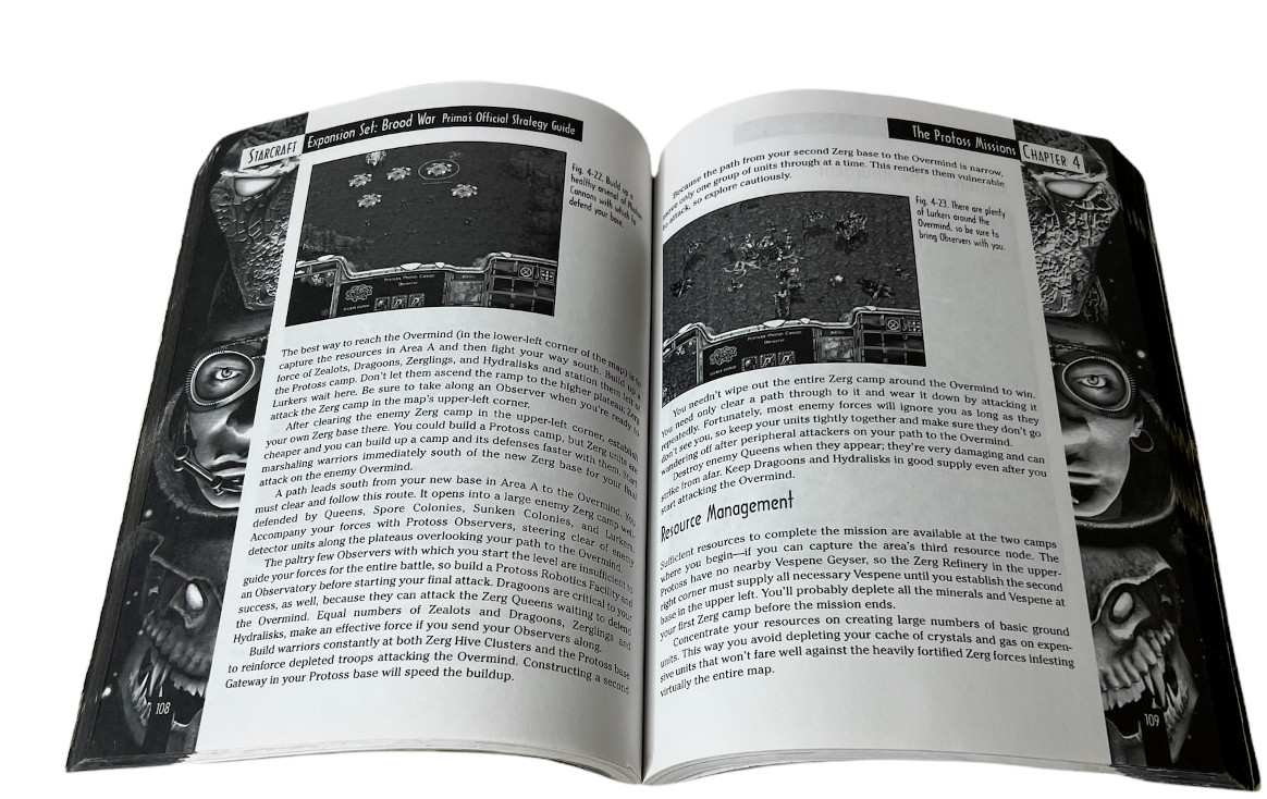 StarCraft Prima’s Official Strategy Game Guide Book