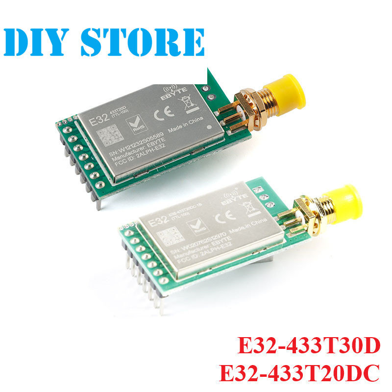 E32-433T30D SX1278 LoRa RF Wireless Module Serial Port SMA-K Antenna Interface