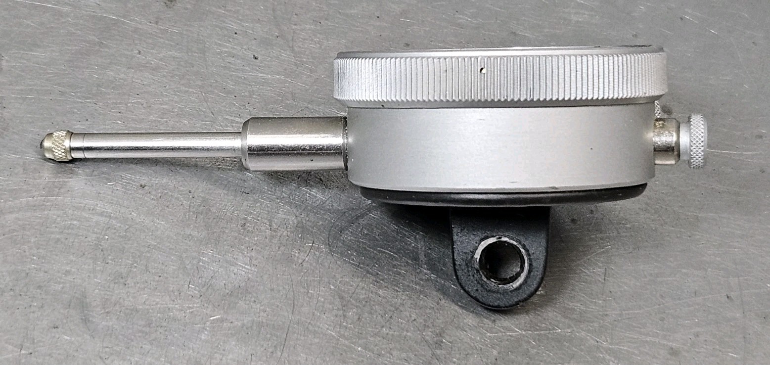 Starrett No. 657D magnetic base with a Fowler 1" dial indicator - 657