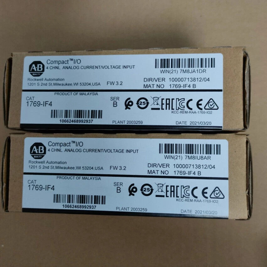 New 1769-IF4 AB New in Box New Factory Sealed Free Shipping PLC 1PC