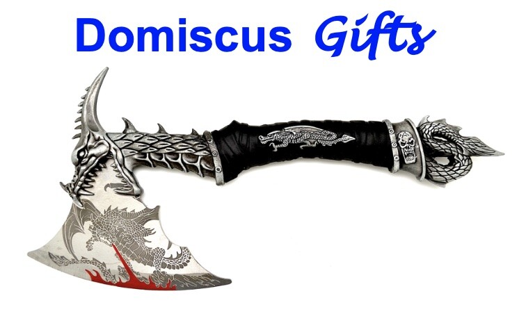 14" NEW! DRAGON Demon Hand AXE Knife Stainless Steel GOTHIC Fantasy HATCHET