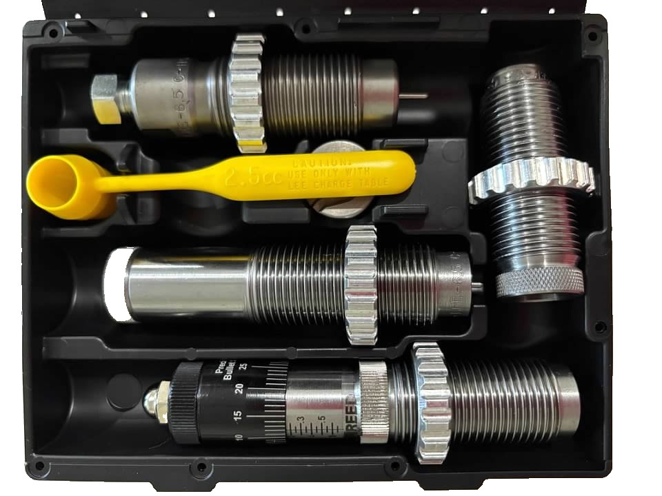 LEE 90939  6.5 CREEDMOOR ULTIMATE MICROMETER 4-DIE SET (PLEASE READ DESCRIPTION)