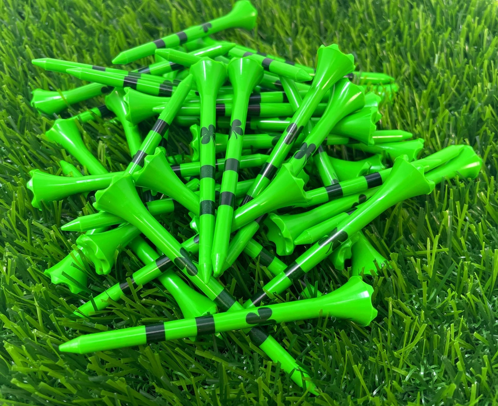 NorthPointe 3 ¼ Neon Plastic Golf Tees – Highly Visible Bright Colors