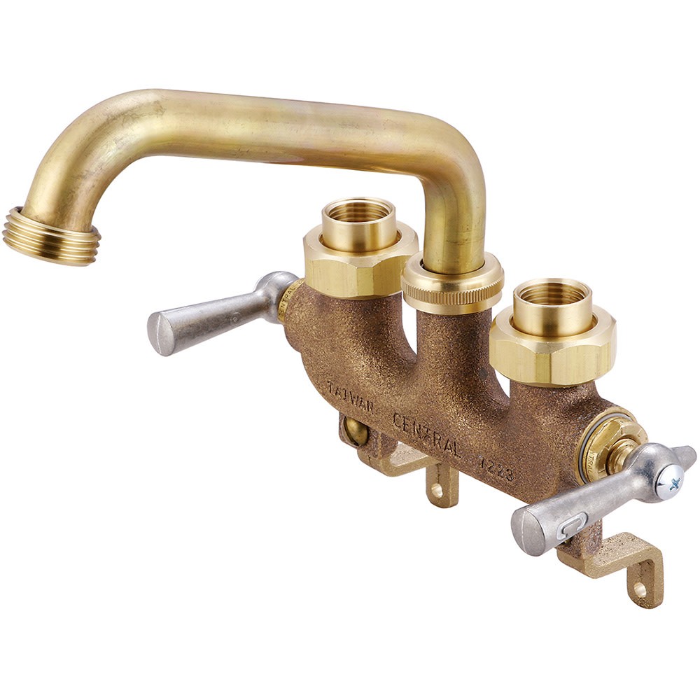 Central Brass 0470 Two Handle Laundry Faucet - Brass