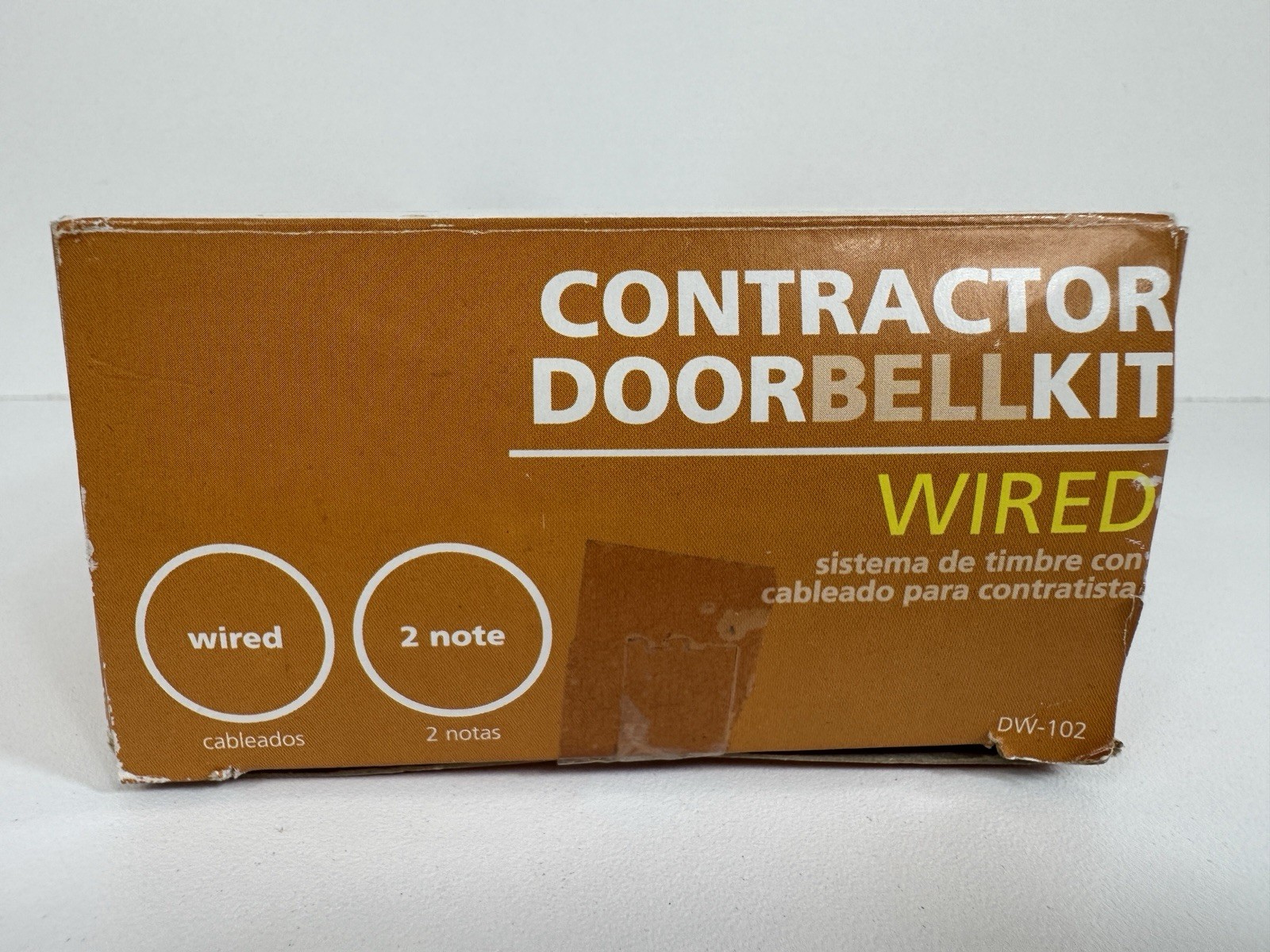 Heath/Zenith Contractor Doorbell Kit Wired DW-102 Two Bells