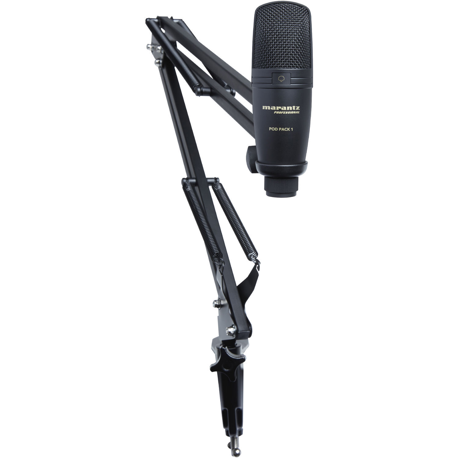 Marantz Professional Pod Pack 1 USB Microphone with Broadcast Stand & Cable