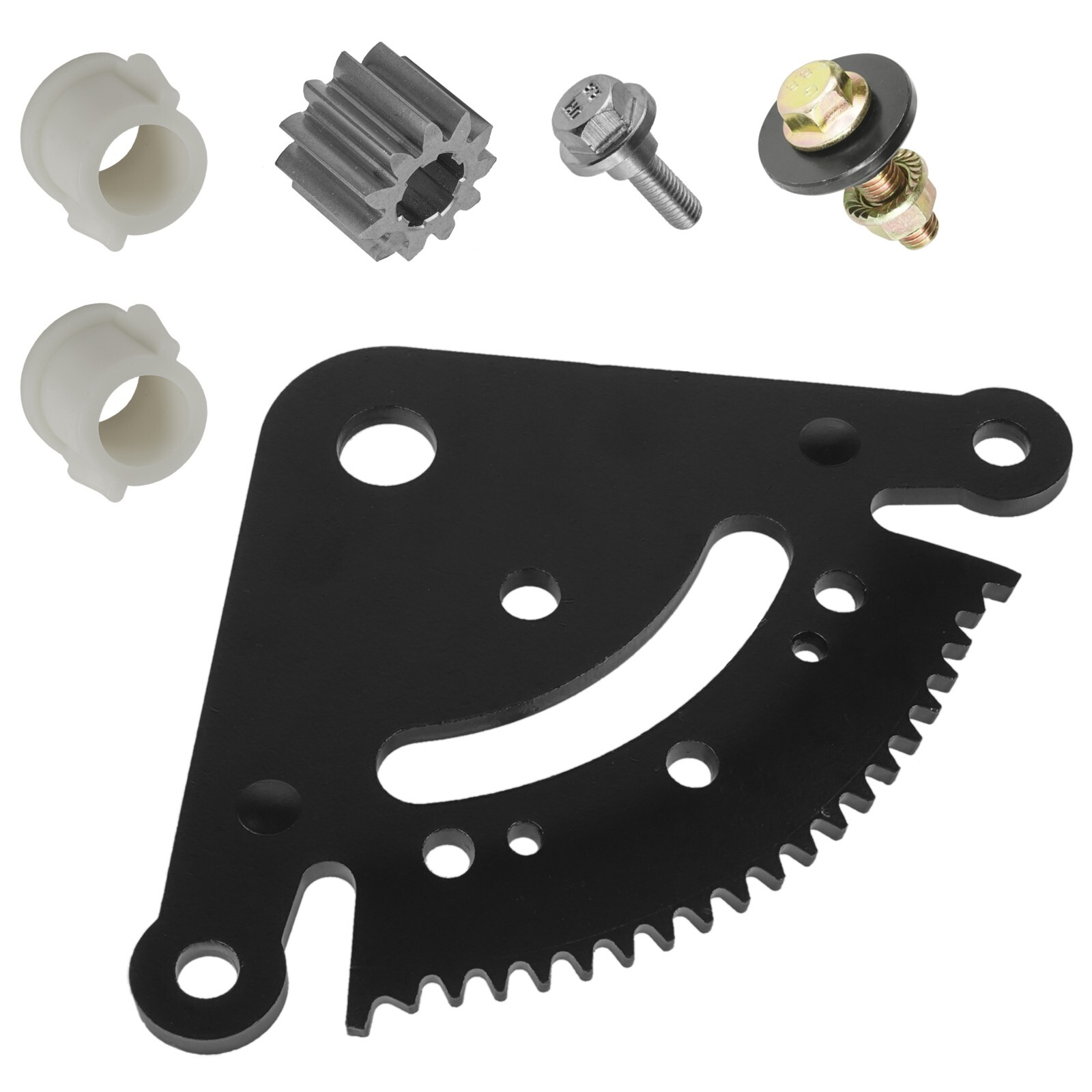 Steering Sector & Pinion Gear W/Bushings for John Deere LA130 LA135 LA140 LA145
