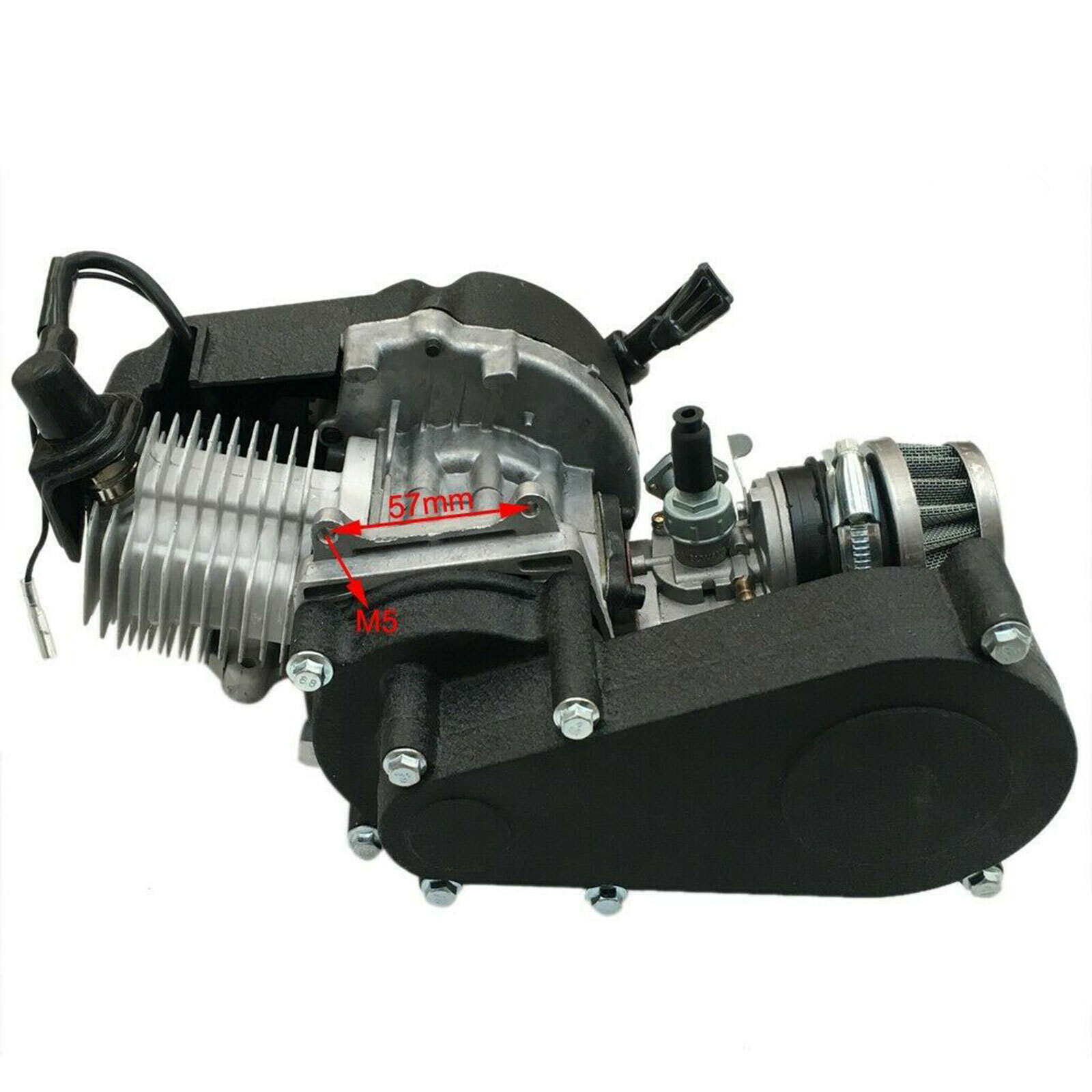 49CC 2 Stroke Engine Motor Kit Pull Start for Pocket Mini Quad Bike Scooter ATV