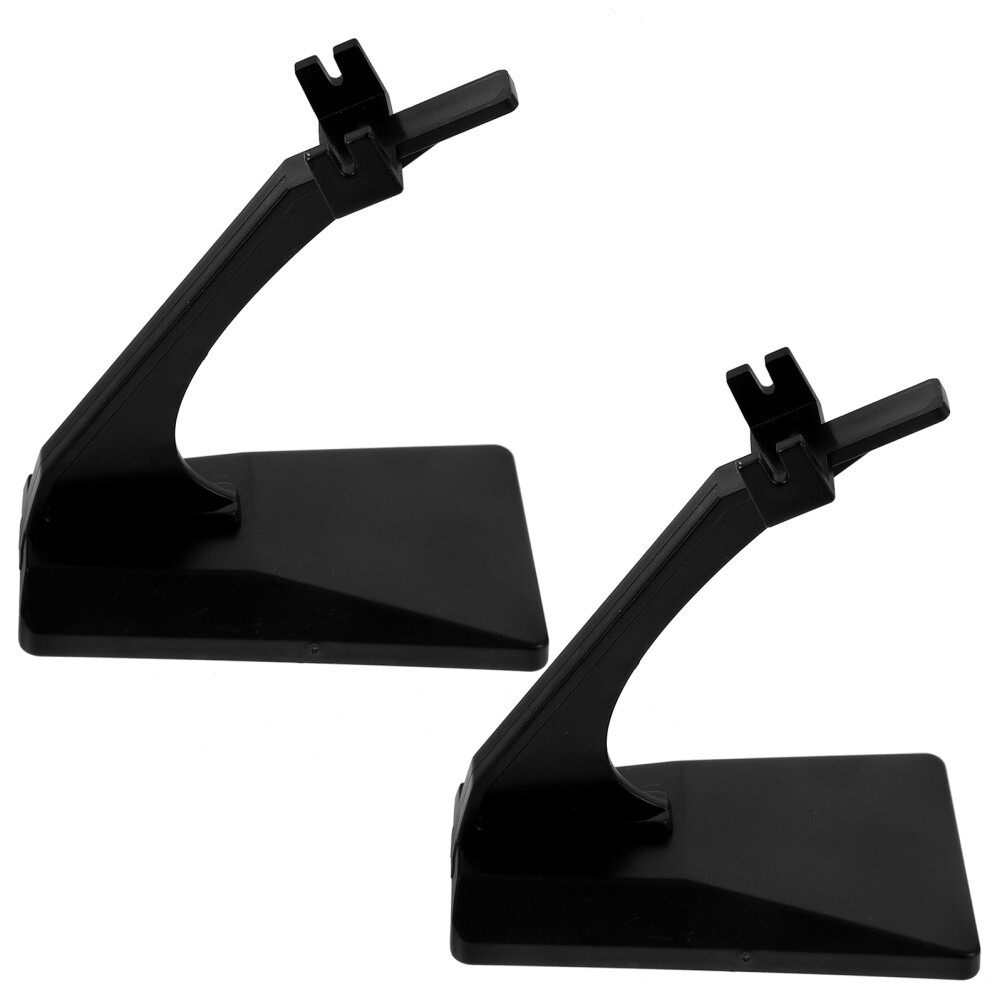 2pcs Plane Models Airplane Decor Display Stand Model Display Holder Support Base