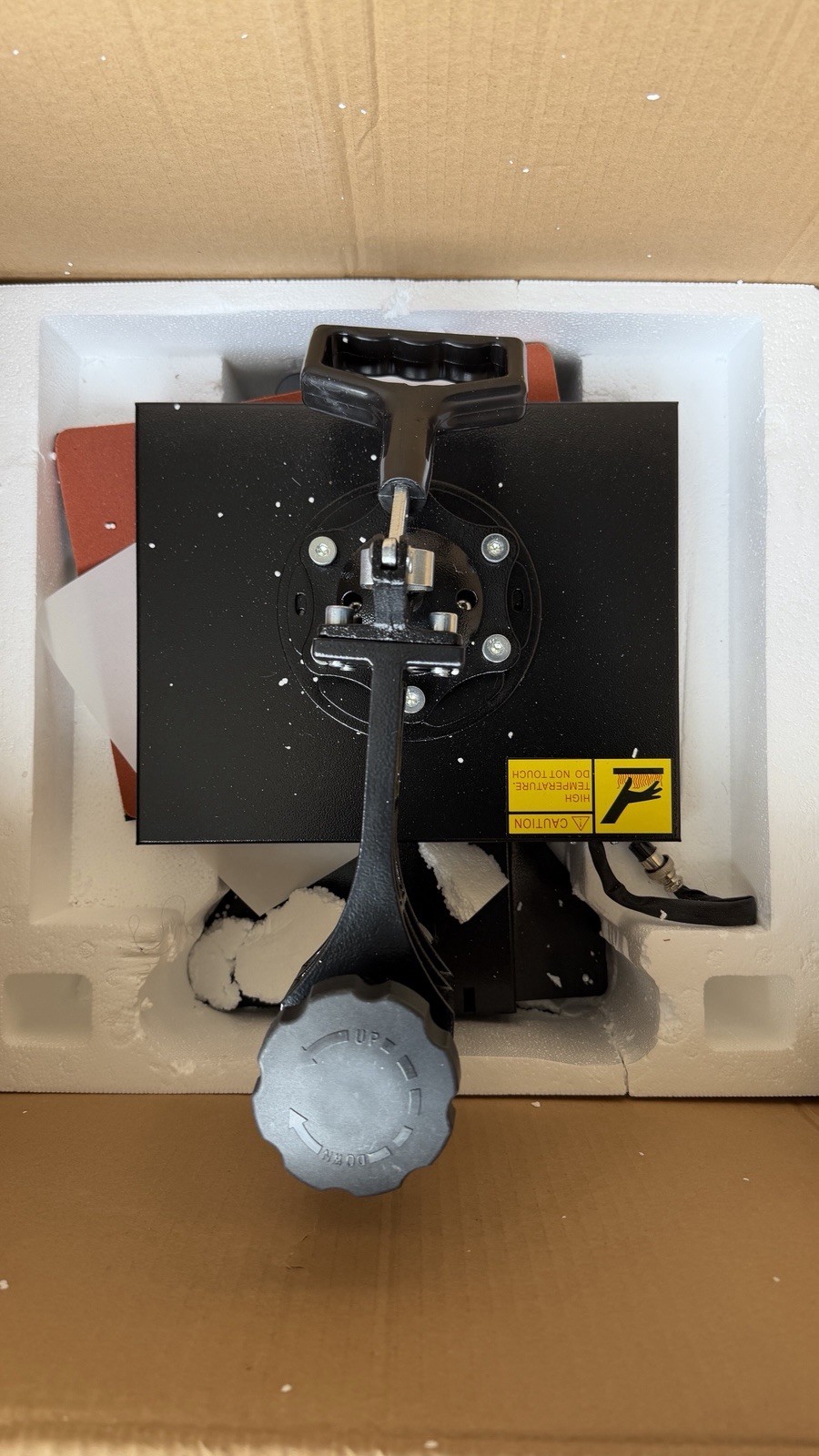 8 in 1 Dual Display Heat Press Machine T Shirt Mug Hat Plate Open Box