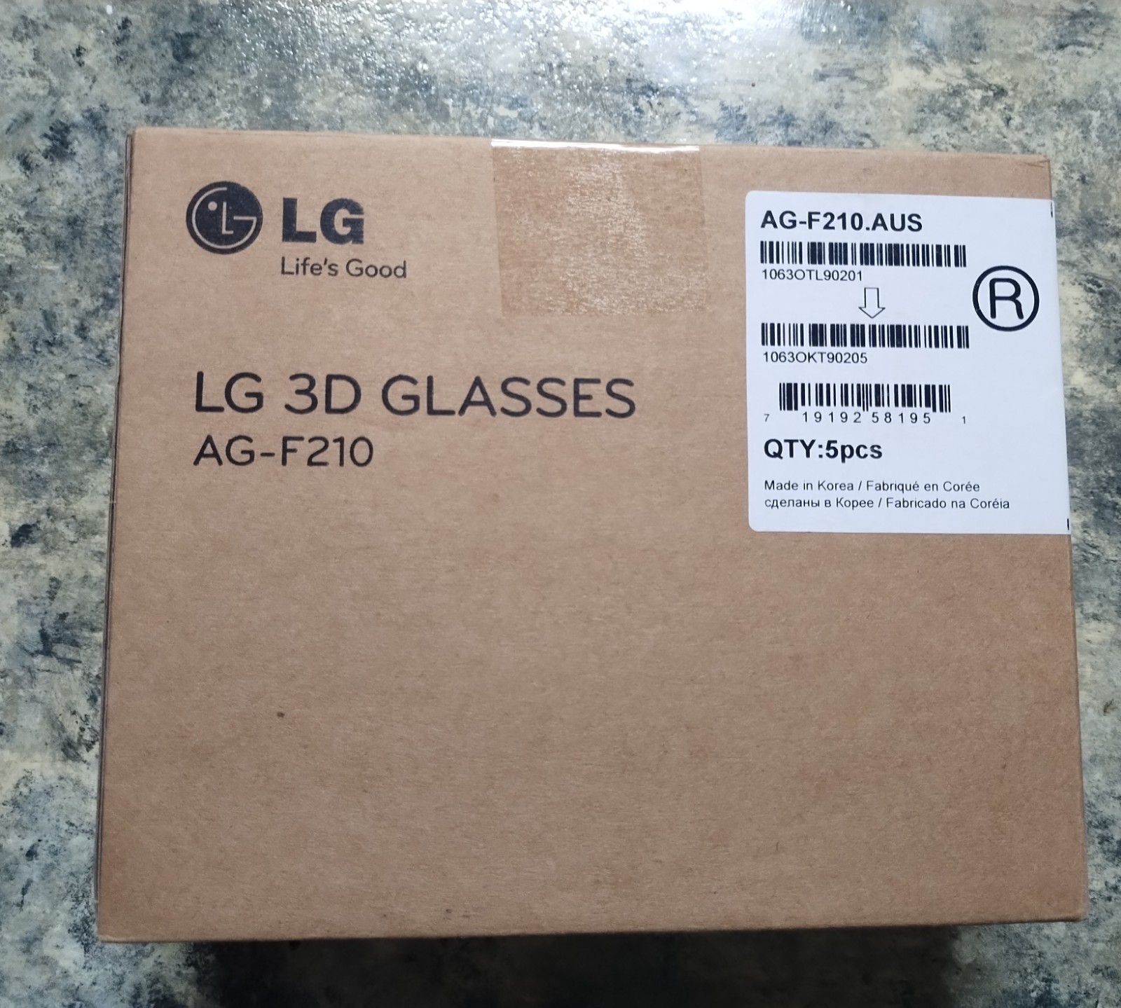 LG AG-F210 3D Glasses