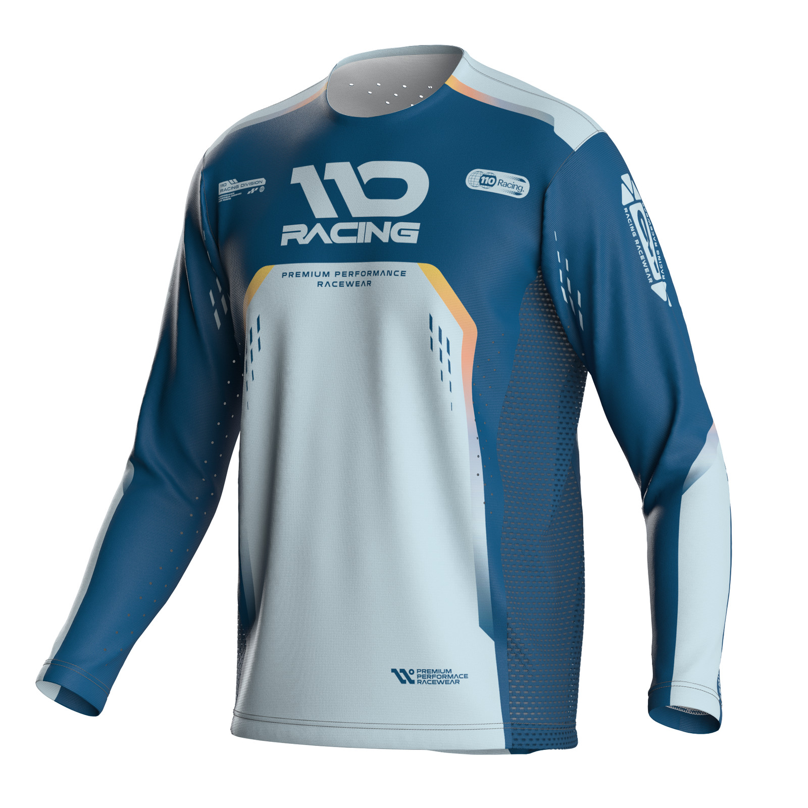 110 RACING // SE25 TENACITY JERSEY - LIGHT BLUE