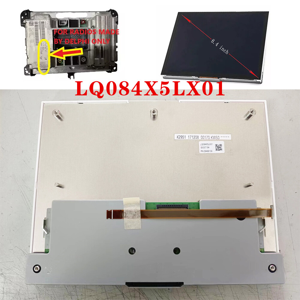 New 8.4 inch LCD Display Screen LQ084X5LX01 Touch digitizer For jeep/Dodge Ram